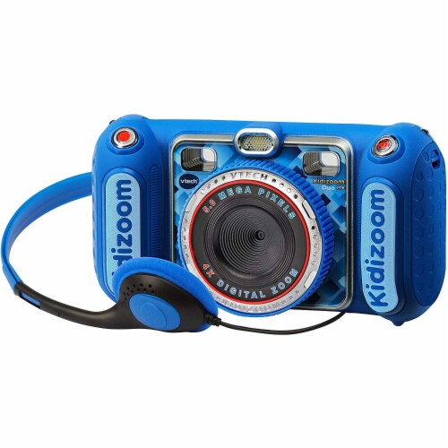  VTech - KidiZoom Fun Blue, 9 in 1 Digital Camera for