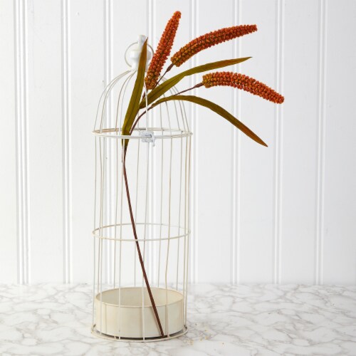 30 inch Sorghum Harvest Artificial Flower (Set of 12) Perspective: front