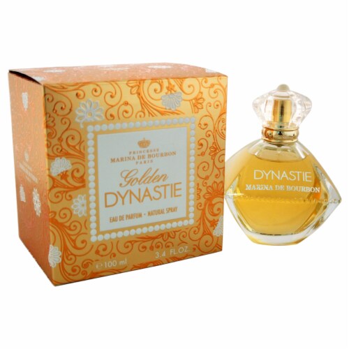 Golden Dynastie by Marina De Bourbon Eau De Parfum Spray 3.4 oz (Women) Perspective: front