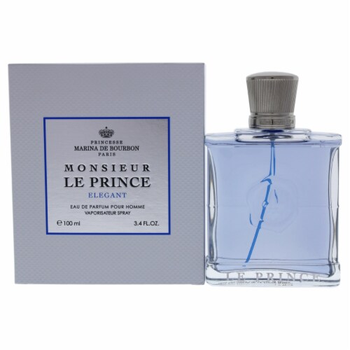 Monsieur Le Prince Elegant by Princesse Marina De Bourbon for Men - 3.4 oz EDP Spray Perspective: front