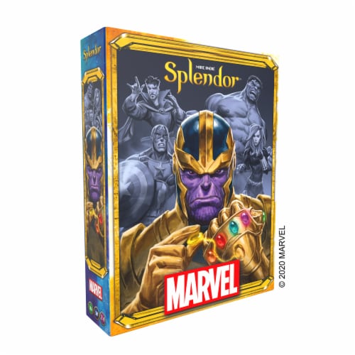 Marvel Splendor Board Game Perspective: front