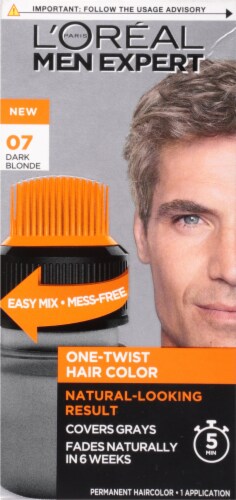L'Oreal Paris Men Expert 07 Dark Blonde One-Twist Permanent Hair Color, 1  ct - Kroger