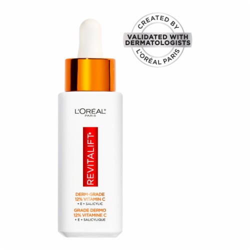 L'Oreal Paris Revitalift 2 percent Pure Vitamin C E Salicylic Acid Serum Perspective: front