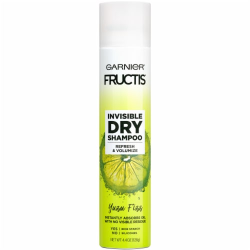 Garnier Fructis Yuzu Fizz Invisible Dry Shampoo Perspective: front