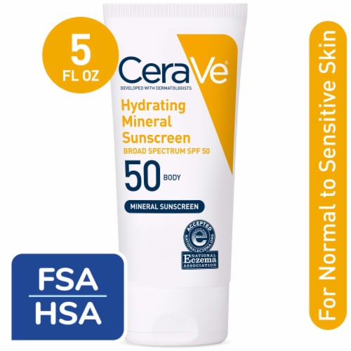 CeraVe Body Mineral Sunscreen SPF 50