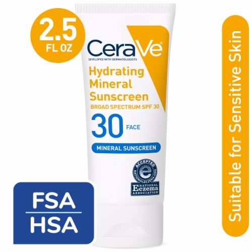 Cerave Hydrating SPF 30 Face Sunscreen, 2.5 fl - Ralphs