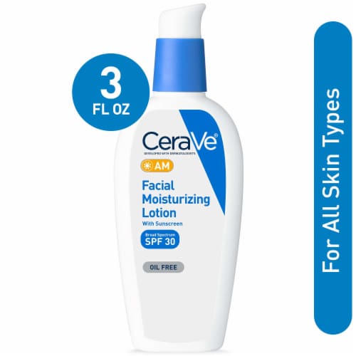 CeraVe AM Facial Moisturizing Lotion with Broad Spectrum SPF 30 Perspective: front