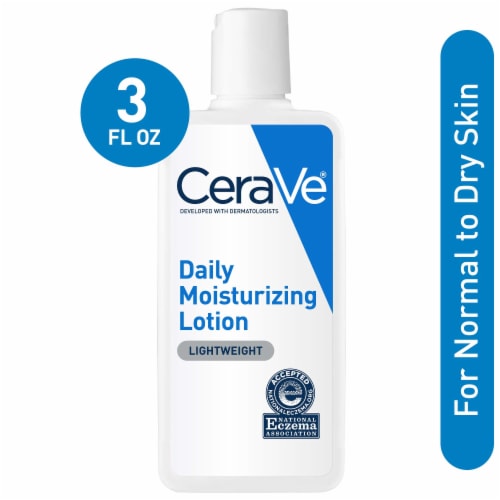 CeraVe Daily Moisturizing Lotion for Dry Skin, Fragrance Free Body Lotion & Facial Moisturizer Perspective: front