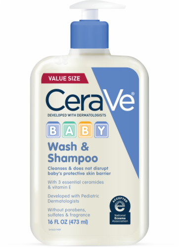CeraVe Baby Wash & Shampoo Perspective: front