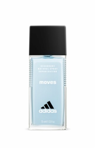 Adidas Moves Deodorant Natural Spray Perspective: front