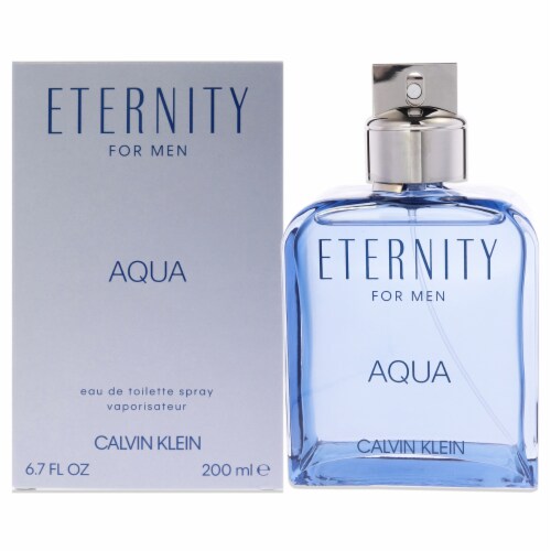 Calvin Klein Eternity Aqua EDT for Men 6.7 oz / 200 ml (3607342378353 ...