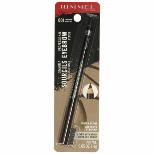 Rimmel Professional Dark Brown Eyebrown Pencil, 1 ct - Fred Meyer