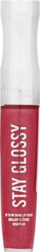 Rimmel Stay Glossy Lip Gloss - 160 Stay My Rose Perspective: front
