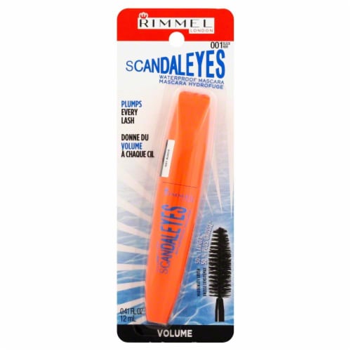 Rimmel Scandaleyes Waterproof Volume Mascara - 001 Black Perspective: front