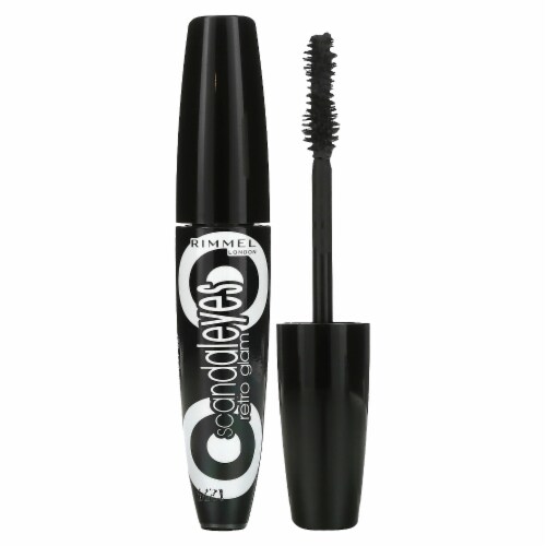 Rimmel Scandaleyes Retro Glam Mascara 003 Extreme Black Perspective: front