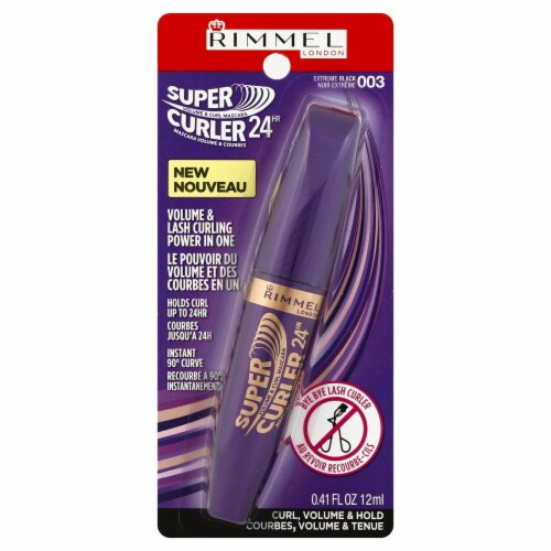 Rimmel Super Curler 24-Hour Mascara 003 Extreme Black Perspective: front