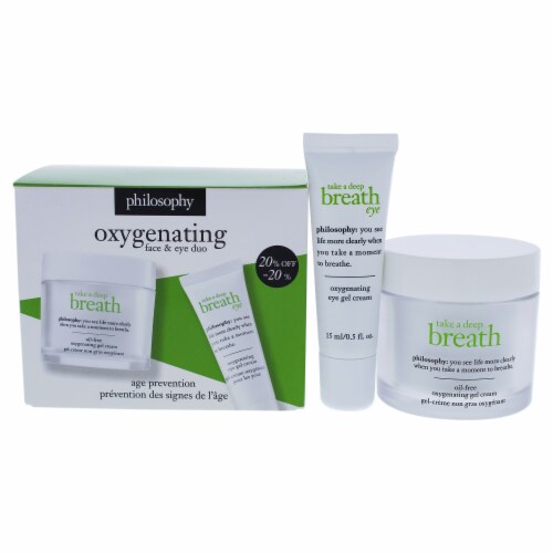 Philosophy Take A Deep Breath Oxygenating Face & Eye Duo Face Gel