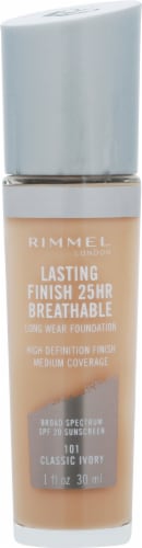 Rimmel Lasting Finish 25 Hour Breathable Long Lasting Foundation Perspective: front