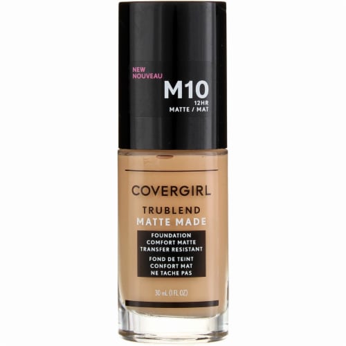 CoverGirl M10 Golden TruBlend Matte Liquid Foundation Perspective: front