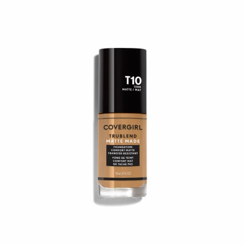 CoverGirl Golden Amber TruBlend Matte Made Foundation Perspective: front