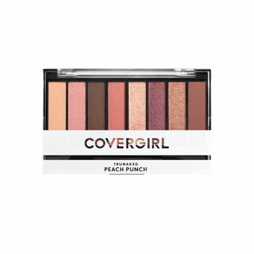 CoverGirl TruNaked Eyeshadow Palette - Peach Punch Perspective: front