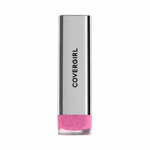 CoverGirl Exhibitionist 18 Love Me Later Metallic Lipstick Perspective: front