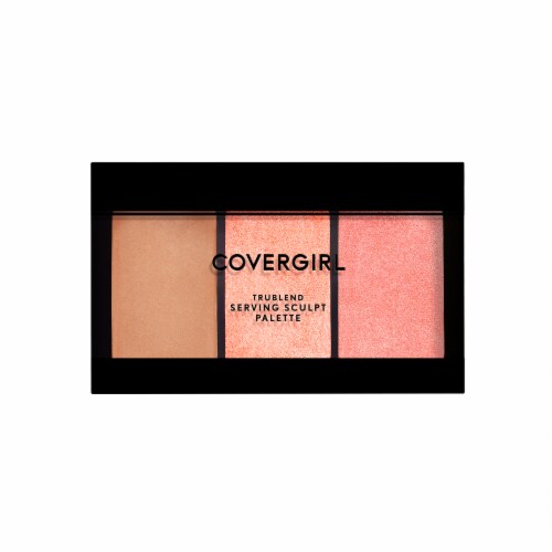 CoverGirl TruBlend Bloom Babe Serving Sculpt Palette Perspective: front