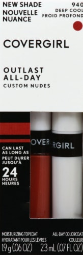 CoverGirl Outlast All-Day Custom Nudes 940 Deep Cool Lip Color Perspective: front