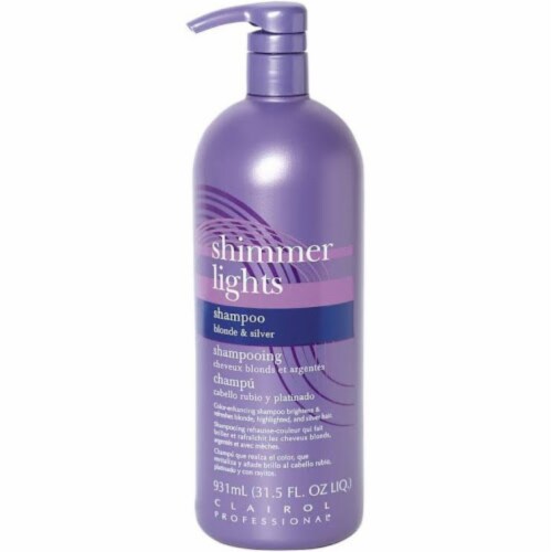 Clairol Shimmer Lights Blonde Shampoo Perspective: front