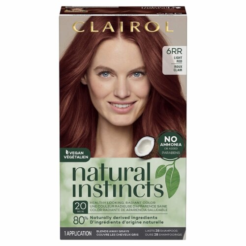 Natural Instincts 6RR Light Red Hair Color, 1 ct - Kroger