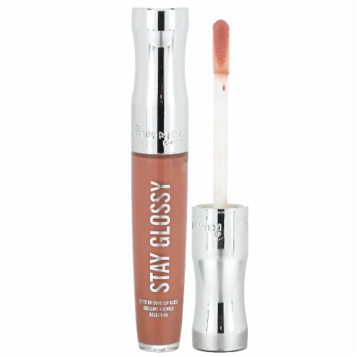 Rimmel Stay Glossy Lip Gloss - 133 Bare Minimum Perspective: front