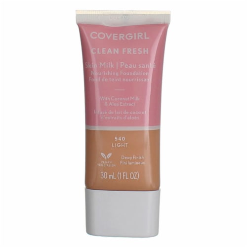 CoverGirl Clean Fresh Skin Milk 540 Light Nourishing Foundation, 1 