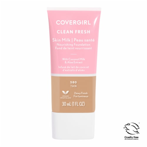 CoverGirl® Clean 580 Tan Fresh Skin Milk Foundation Perspective: front