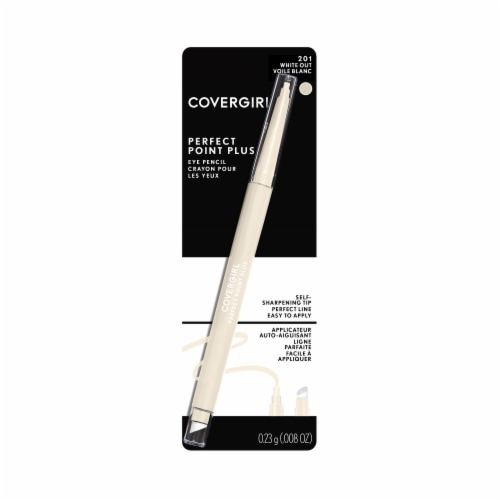 CoverGirl Perfect Point Plus 201 White Out Eye Pencil Perspective: front