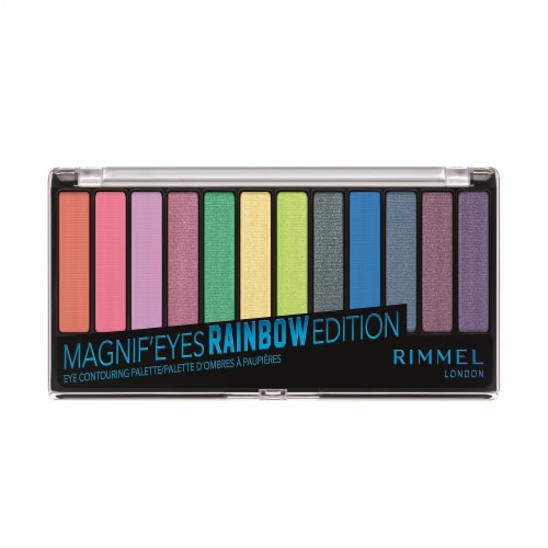 Rimmel London Magnif'Eyes Rainbow Edition Eye Shadow Perspective: front