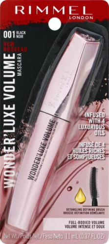 Rimmel Wonder'Luxe 001 Black Volume Mascara Perspective: front