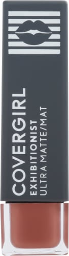 CoverGirl Exhibitionist 24HR 19 Hustler Ultra Matte Lipstick Perspective: front
