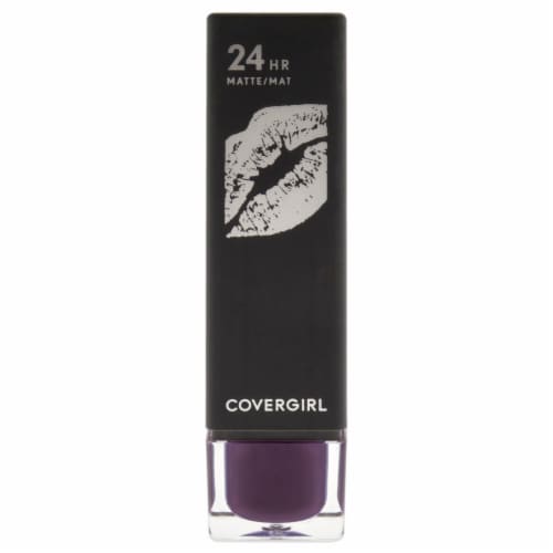 CoverGirl Exhibitionist 24 Hour Ultra Matte Lipstick Riot Perspective: front