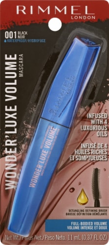 Rimmel Wonder'Luxe Volume Waterproof Mascara - Black Perspective: front