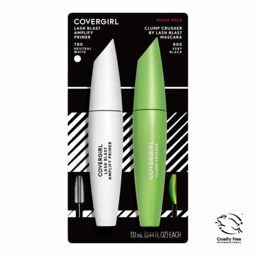 CoverGirl Lash Blast Amplify Primer & Clump Crusher Mascara Perspective: front