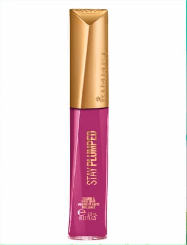 Rimmel Stay Plumped 820 Juicy Lucy Lip Gloss Perspective: front