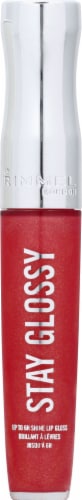 Rimmel London 300 Ready to Flammingle Stay Glossy Lip Gloss Perspective: front