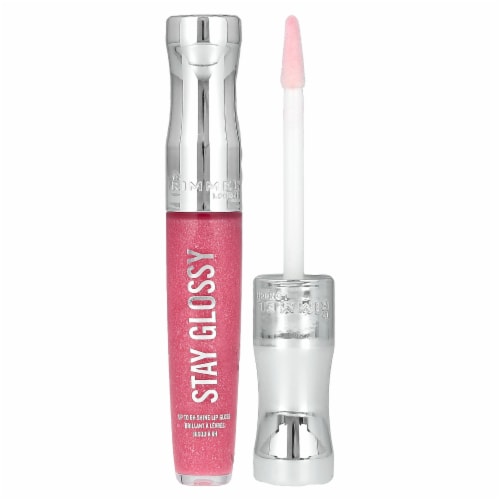 Rimmel London Stay Glossy 140 Flower Power Lip Gloss Perspective: front