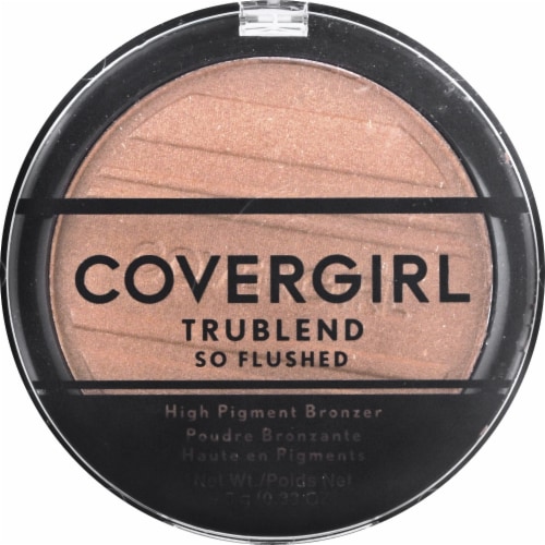 CoverGirl TruBlend So Flushed Sunset Glitz 390 High Pigment Bronzer Perspective: front