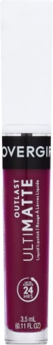 CoverGirl Outlast Ultimatte Hello Merlot 140 Liquid Lipstick Perspective: front