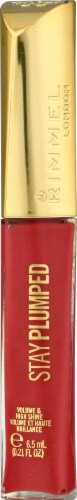 Rimmel Stay Plumped Raspberry Sundae Lip Gloss Perspective: front