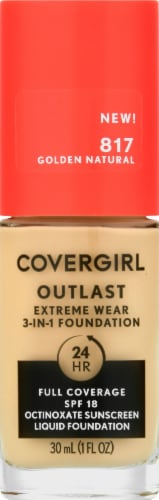 CoverGirl Outlast Extreme Wear 817 Golden Natural Foundation Perspective: front
