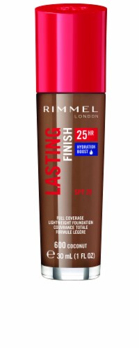 Rimmel Lasting Finish 600 Coconut Full Coverage Liquid Foundation Perspective: front