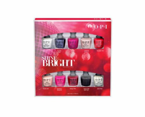 OPI Shine Bright Nail Polish Mini Pack Perspective: front