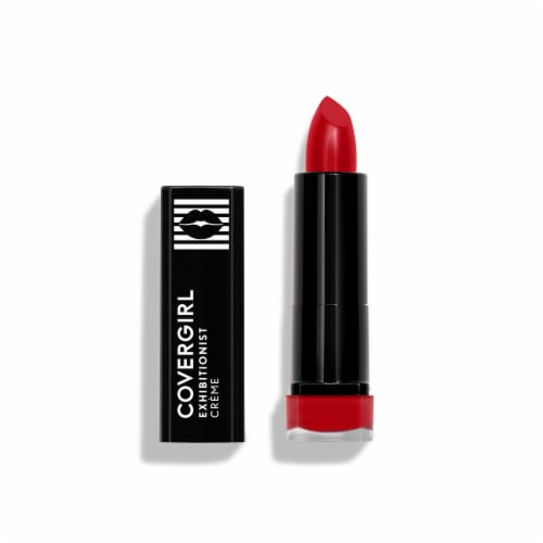 CoverGirl Exhibitionist Real Red 510 Creme Lipstick Perspective: front